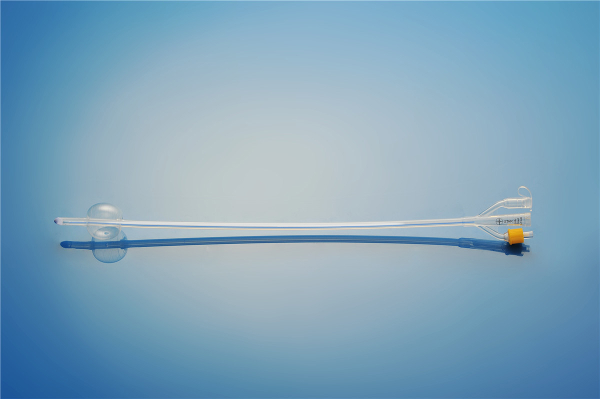 一次性使用亲水涂层硅胶导尿管套件（三腔标准）